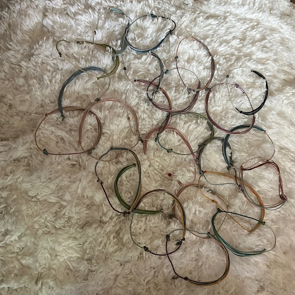 Set of 23 Pura Vida Bracelets